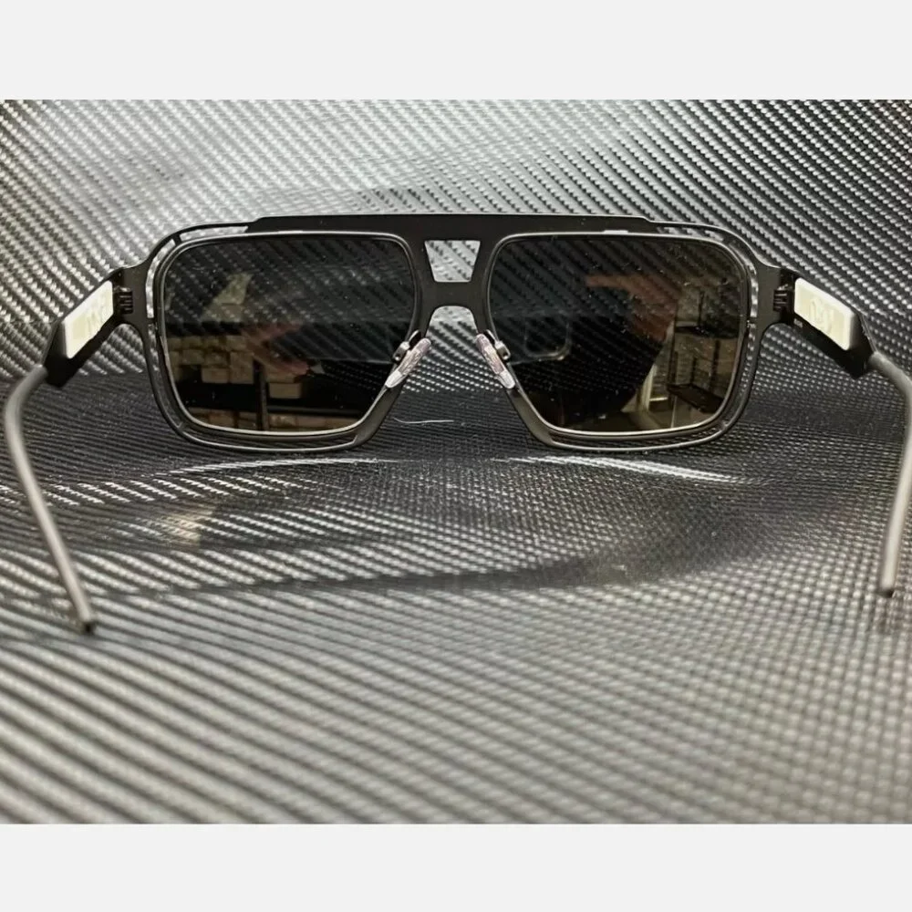 Dolce & Gabbana Matte Black 57mm Sunglasses